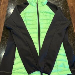 32 Degrees Black and Green Ski Jacket